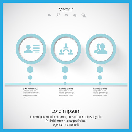 Timeline infographic, vectorのイラスト素材