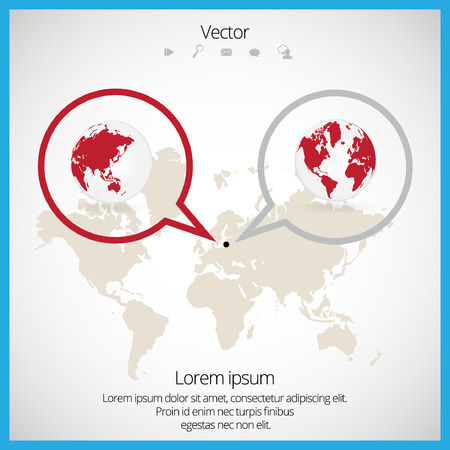 Timeline infographic, vectorのイラスト素材