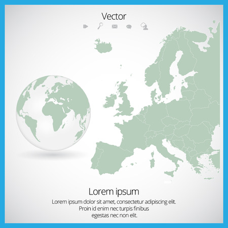 World mapのイラスト素材