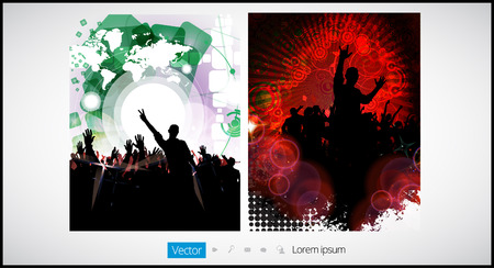 Music event. Vectorのイラスト素材