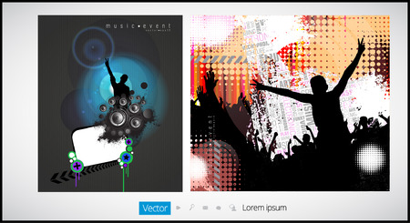 Music event. Vectorのイラスト素材