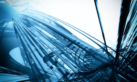 3D futuristic backgroundの写真素材