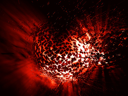 3D futuristic backgroundの写真素材