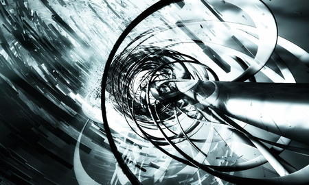 3D futuristic backgroundの写真素材