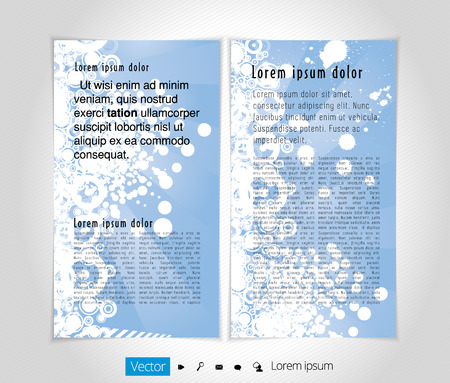 Magazine layout, vectorのイラスト素材