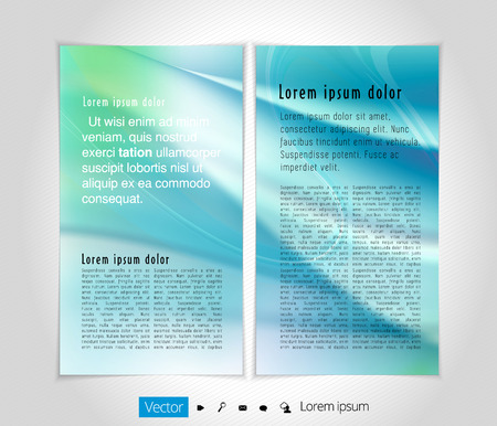 Magazine layout, vectorのイラスト素材