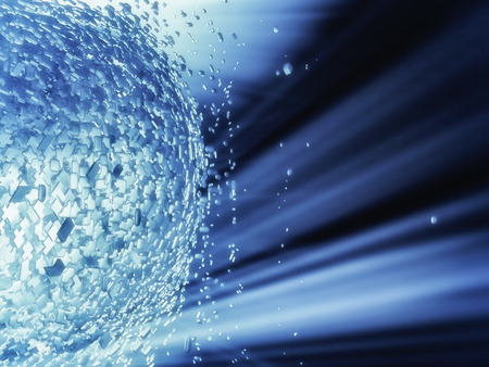 3D futuristic backgroundの写真素材