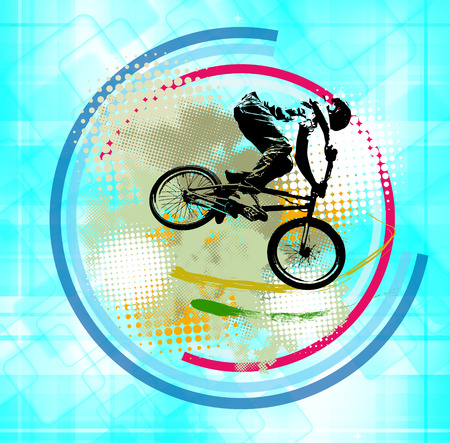Sports illustartionの写真素材