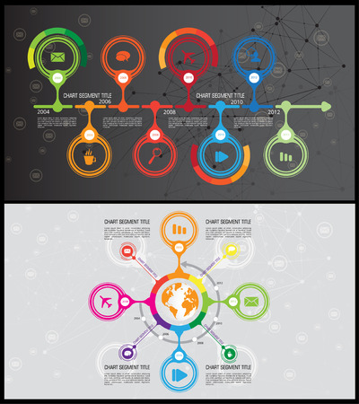infographic vectorのイラスト素材
