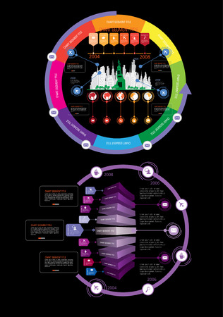 infographic vectorのイラスト素材