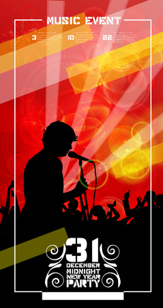 Concert illustrationのイラスト素材