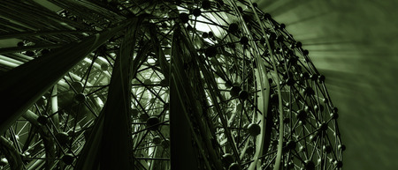 3D futuristic backgroundの写真素材