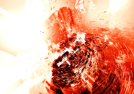 3D futuristic backgroundの写真素材