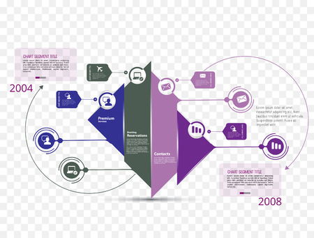 Infographic concept, vectorのイラスト素材