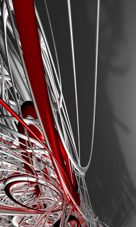 3D futuristic backgroundの写真素材