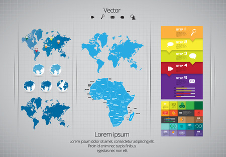 Business Infographicsのイラスト素材