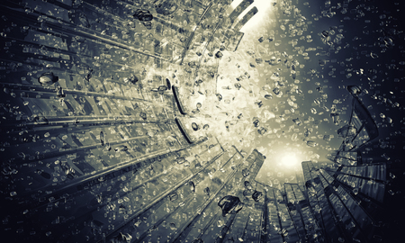 abstract technology backgroundの写真素材