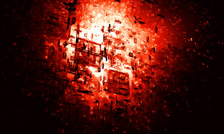 abstract technology backgroundの写真素材
