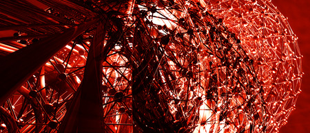 3D technology abstract backgroundの写真素材