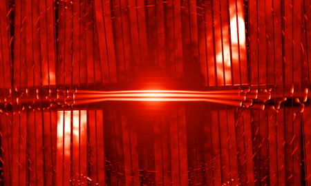 3D cyber futuristic backgroundの写真素材