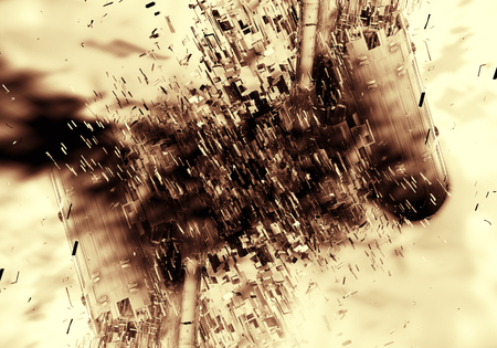 3d futuristic abstract backgroundの写真素材