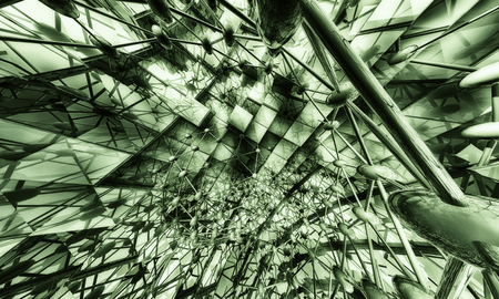 3d futuristic abstract background