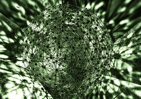 3d futuristic abstract background