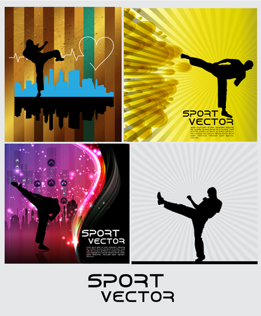 Sports. Karate illustrationのイラスト素材
