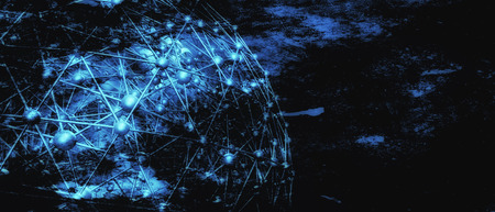 3D technology abstract backgroundの写真素材