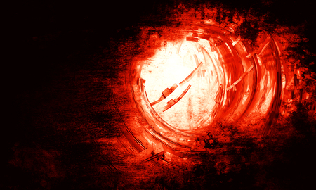 3D futuristic backgroundの写真素材