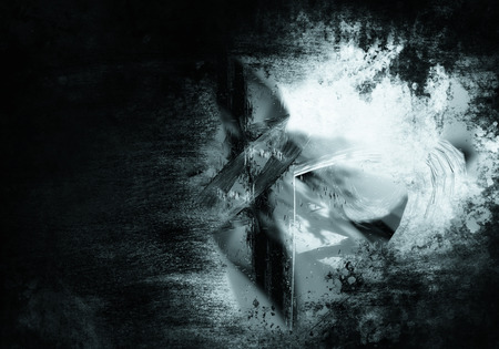 3D futuristic backgroundの写真素材