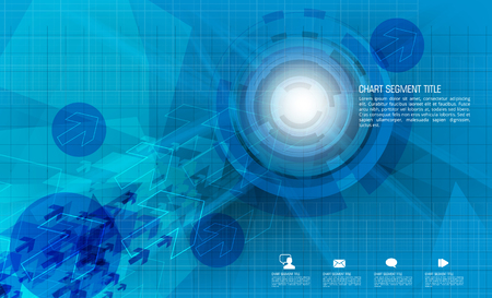 Vector illustration of abstract backgroundのイラスト素材