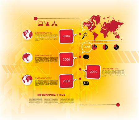 Business Infographicsのイラスト素材