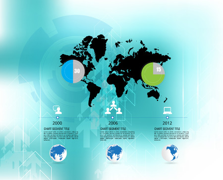 Business Infographicsのイラスト素材