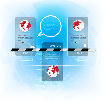 Business Infographicsのイラスト素材