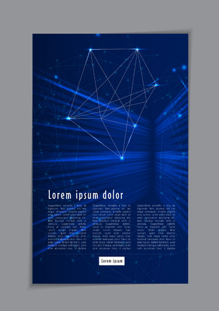 Magazine layout, vectorのイラスト素材