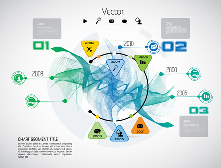 Vector of infographicのイラスト素材