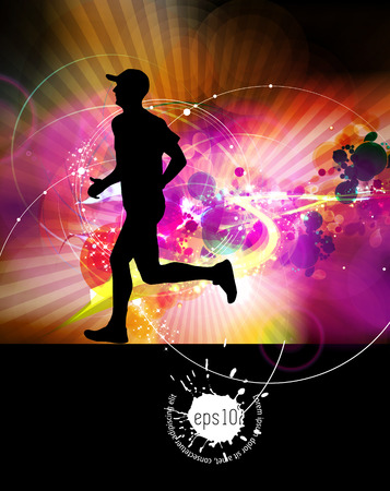 sports backgroundのイラスト素材