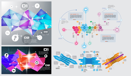 Infographic Templates for Businessのイラスト素材