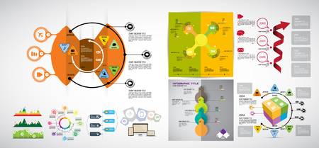 Vector of infographicのイラスト素材