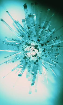 3D rendering, futuristic background