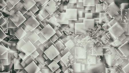 3D futuristic background
