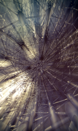 3D futuristic backgroundの写真素材