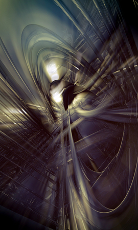 3D futuristic backgroundの写真素材