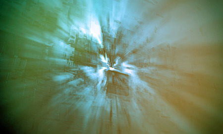 3D rendering, abstract background