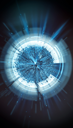 3D rendering, abstract background designの写真素材