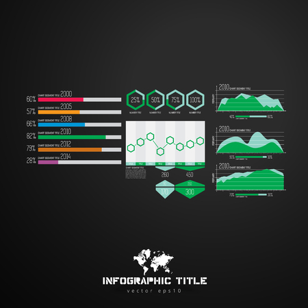 Vector of infographicのイラスト素材