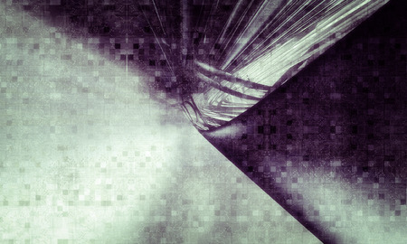 Technology Background. 3d renderingの写真素材