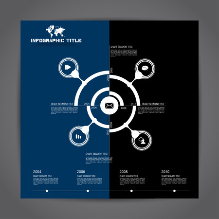 Vector of illustration infographicのイラスト素材