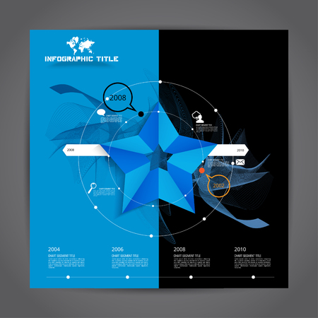 Infographics. Vector design template.のイラスト素材